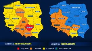 Ostrzeżenia pogodowe i hydrologiczne