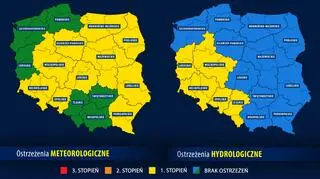 Ostrzeżenia pogodowe i hydrologiczne