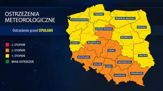 Ostrzeżenia pogodowe IMGW