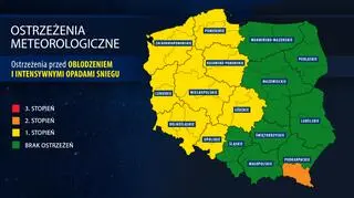 Ostrzeżenia pogodowe IMGW