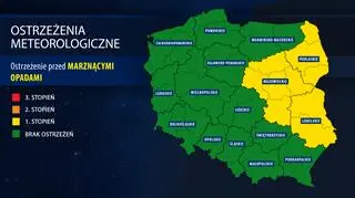 Ostrzeżenia pogodowe IMGW