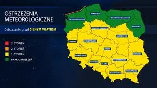 Ostrzeżenia pogodowe IMGW