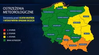 Ostrzeżenia pogodowe IMGW