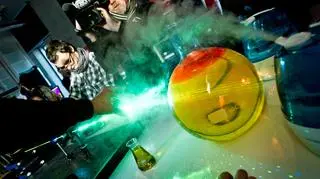Otwarcie labolatorium fizycznego w CNK (kopernik.org.pl/Filip Bobkowski, Agencja Gazeta)