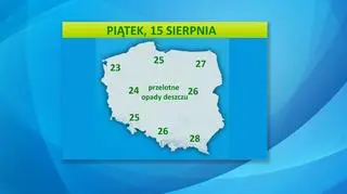 Piątek 15 sierpnia