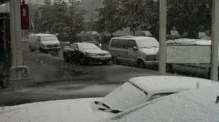 Pierwszy śnieg w Nowym Jorku (Kontakt 24/Dorus)