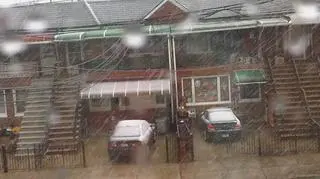 Pierwszy śnieg w Nowym Jorku (Kontakt 24/Karolina)