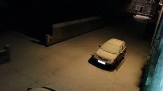 Pierwszy śnieg w szkockim mieście Inverurie