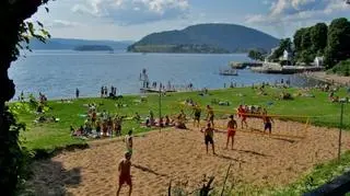 Pierwszy upalny lipcowy weekend nad Oslofjord