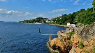 Pierwszy upalny lipcowy weekend nad Oslofjord