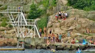 Pierwszy upalny lipcowy weekend nad Oslofjord