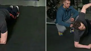 Plank klasyczny i boczny