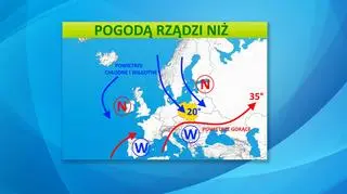Płynie do nas chłodne i wilgotne powietrze