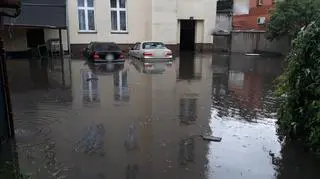 Podtopienia we Wronkach