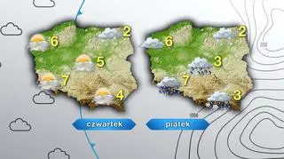 Pogoda na czwartek i piątek