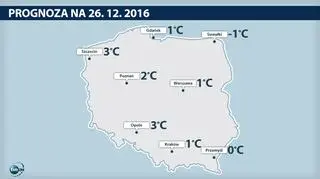 Pogoda na drugi dzień Świąt