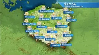Pogoda na Nowy Rok