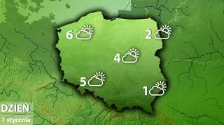 Pogoda na Nowy Rok