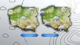 Pogoda na środę i czwartek