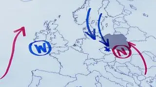 Pogodą steruje niż znad Słowacji