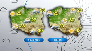 Pogoda w czwartek i piątek