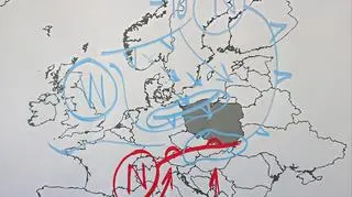 Pogodowa sytuacja nad Europą