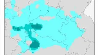 Pokrywa śnieżna w Chinach (CMA)