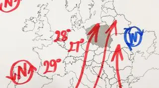 Polska pod wpływem wyżu znad Ukrainy