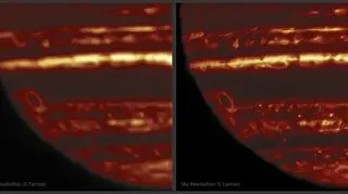 Porównanie różnicy w jakości zdjęć (International Gemini Observatory/NOIRLab/NSF/AURA, M