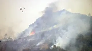 Pożar szaleje w Kalifornii w USA