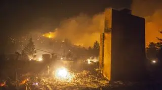 Pożar w Kalifornii (PAP/EPA)