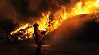 Pożar w Portugalia/EPA
