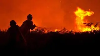 Pożar w Portugalia/EPA