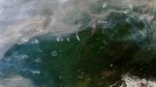 Pożary na Syberii