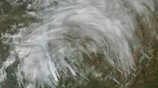 Pożary nad obwodem tomskim (NASA)