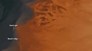 Pozostałości jeziora Mega Czad (NASA Earth Observatory/Joshua Stevens)