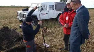 Prace poszukiwawcze już się rozpoczęły/fot: UM Trzebiatów