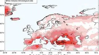 Prawdopodobieństwo odchylenia temperatury od normy (IRI)