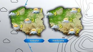 Prognoza na sobotę i niedzielę