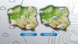Prognoza na sobotę i niedzielę
