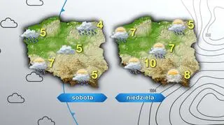 Prognoza na sobotę i niedzielę