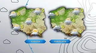 Prognoza na sobotę i niedzielę