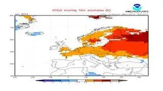 Prognoza NOAA na styczeń