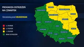 Prognoza ostrzeżeń meteorologicznych (IMGW)