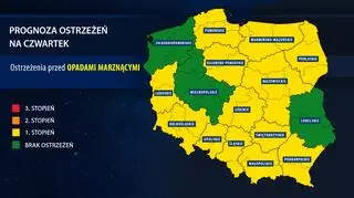 Prognoza ostrzeżeń meteorologicznych (IMGW)
