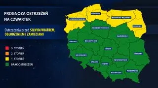 Prognoza ostrzeżeń meteorologicznych (IMGW)