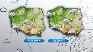 Prognoza pogody na czwartek i piątek