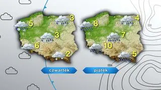 Prognoza pogody na czwartek i piątek