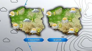Prognoza pogody na czwartek i piątek