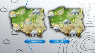 Prognoza pogody na czwartek i piątek